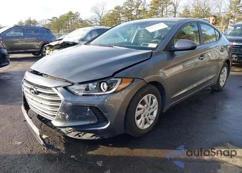 2018 Hyundai Elantra Se из США, поврежденный, VIN 5NPD74LFXJH292068